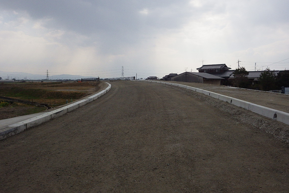 北茂安線道路工事