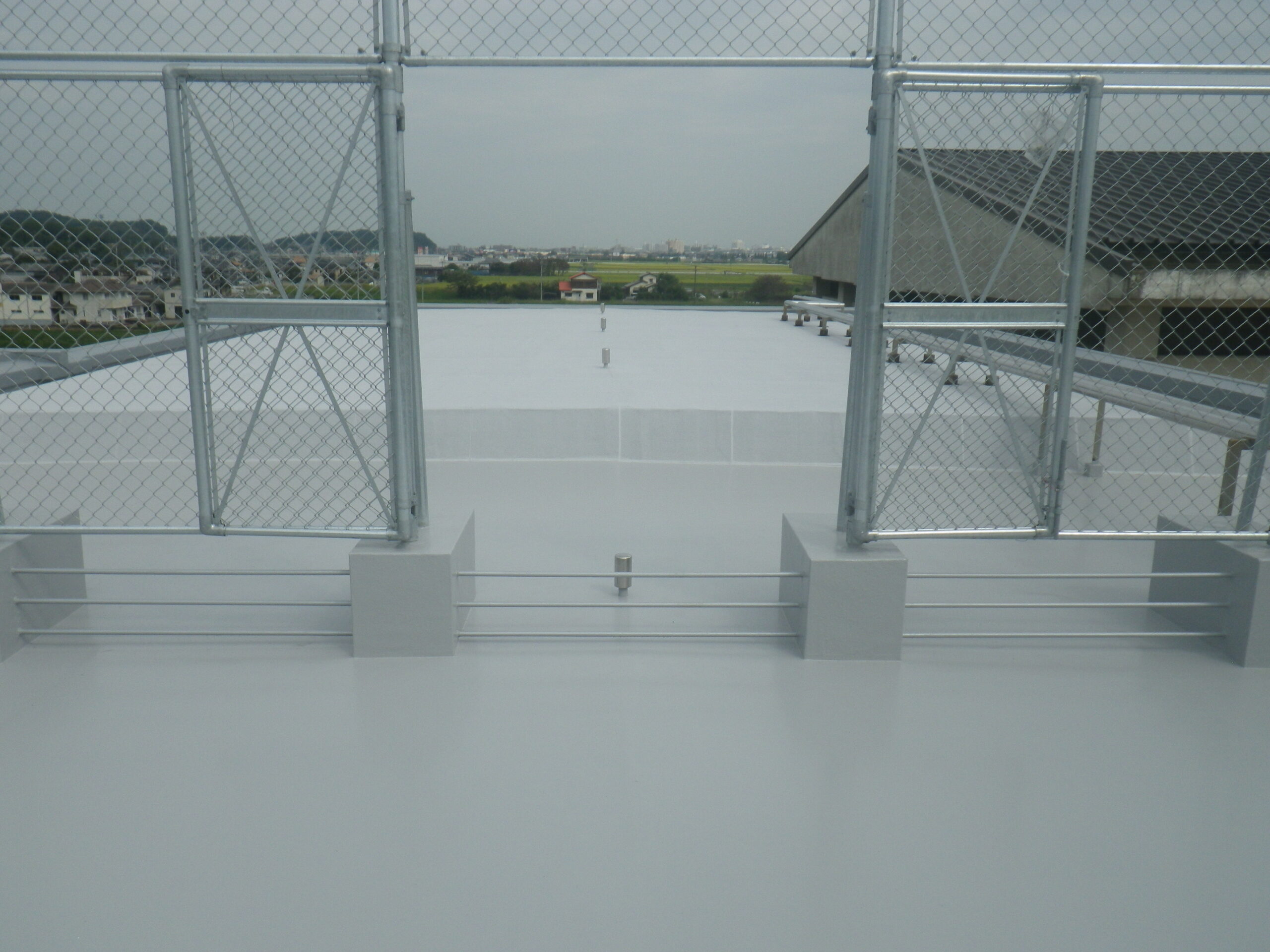 北茂安小学校南棟防水工事