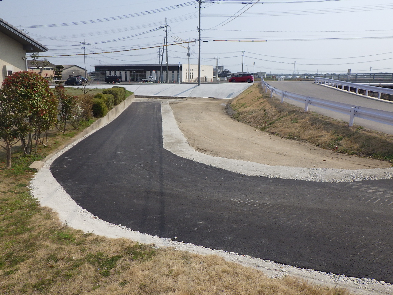 北茂安三田川線(中津隈橋工区)道路橋りょう補助工事(道路改良工)