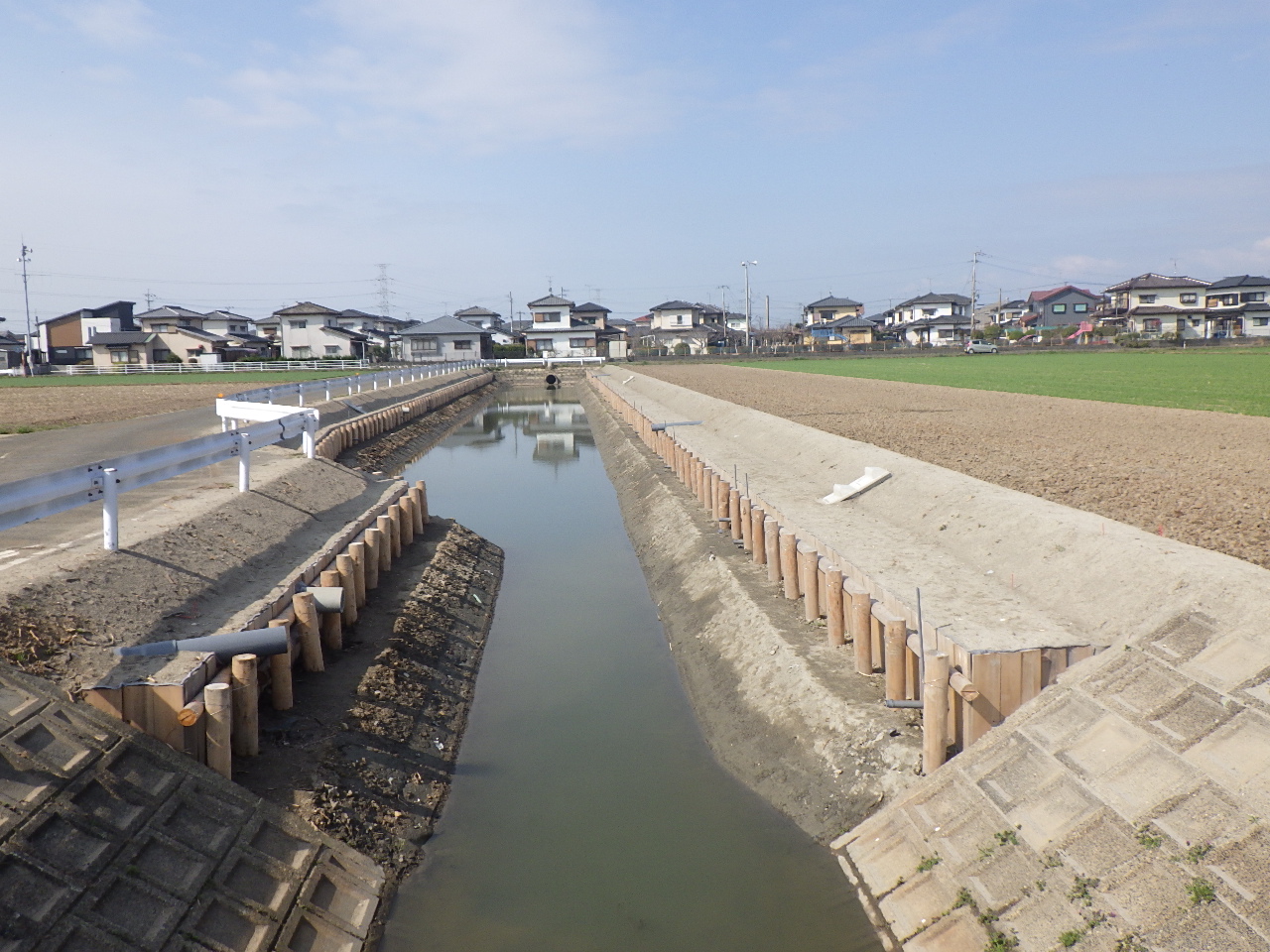 クリーク防災機能保全対策事業工事(用排水路工事)