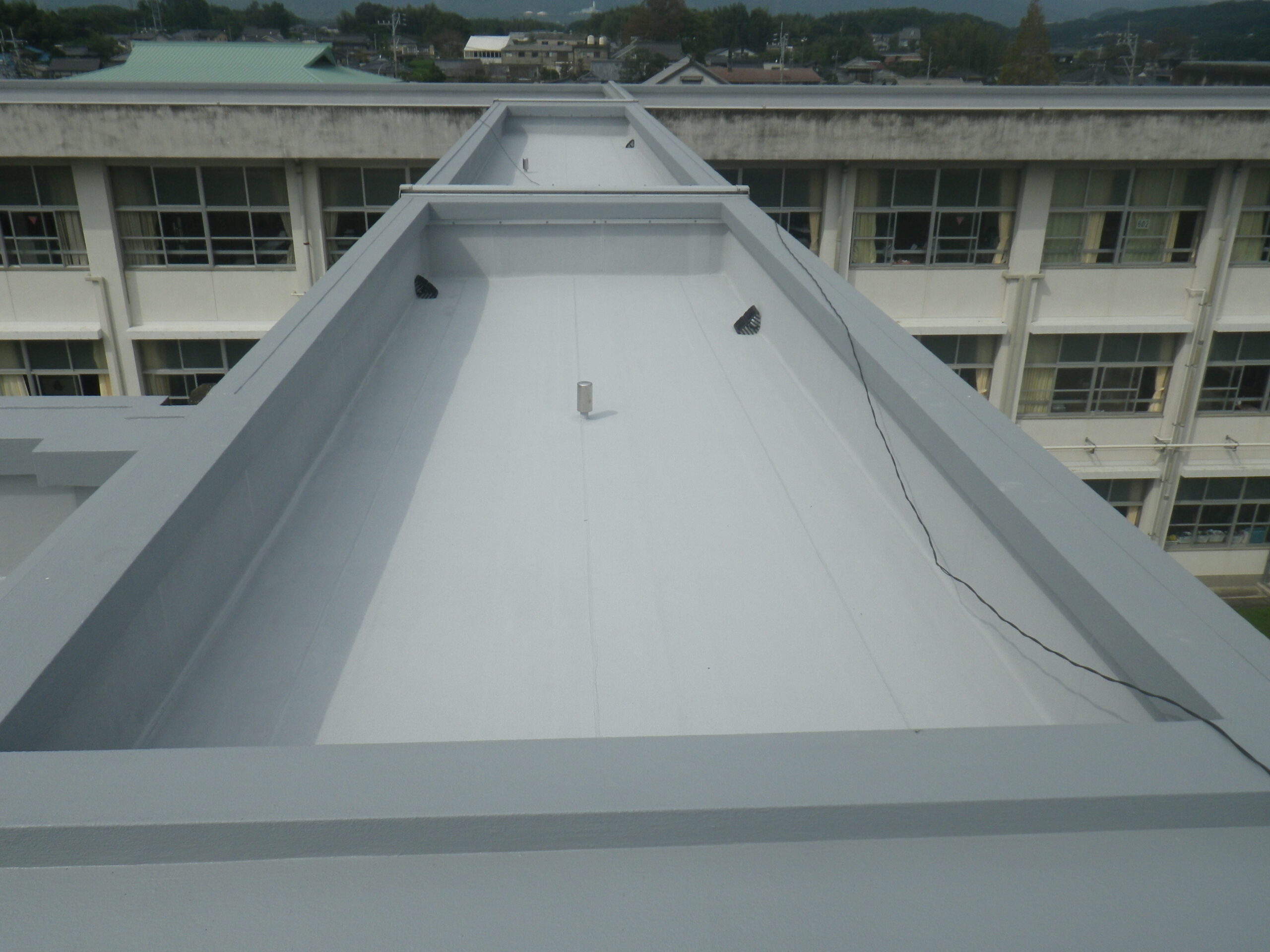 北茂安小学校南棟防水工事