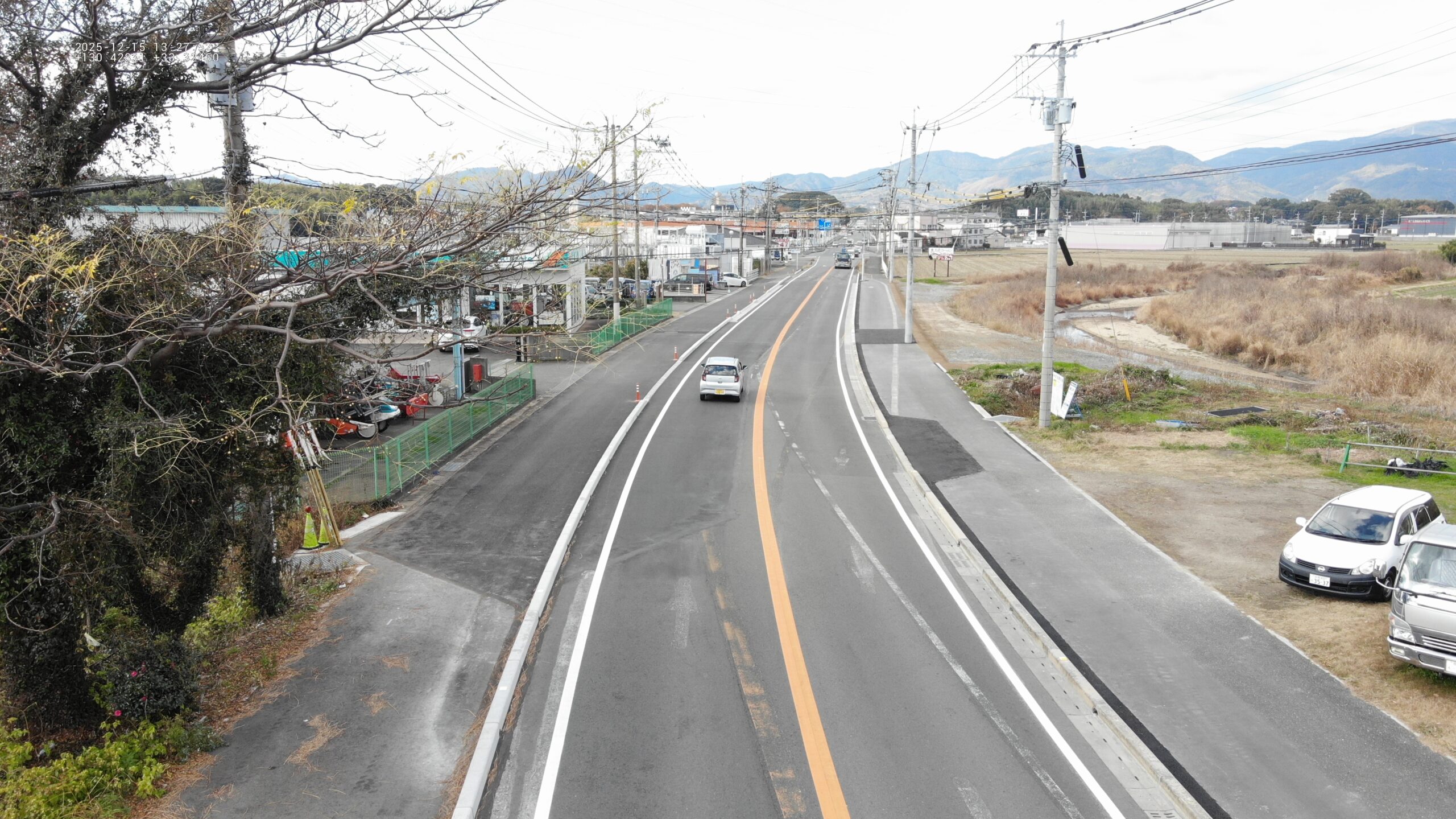 北茂安三田川線(中津隈橋工区)道路橋りょう補助工事(道路改良工)