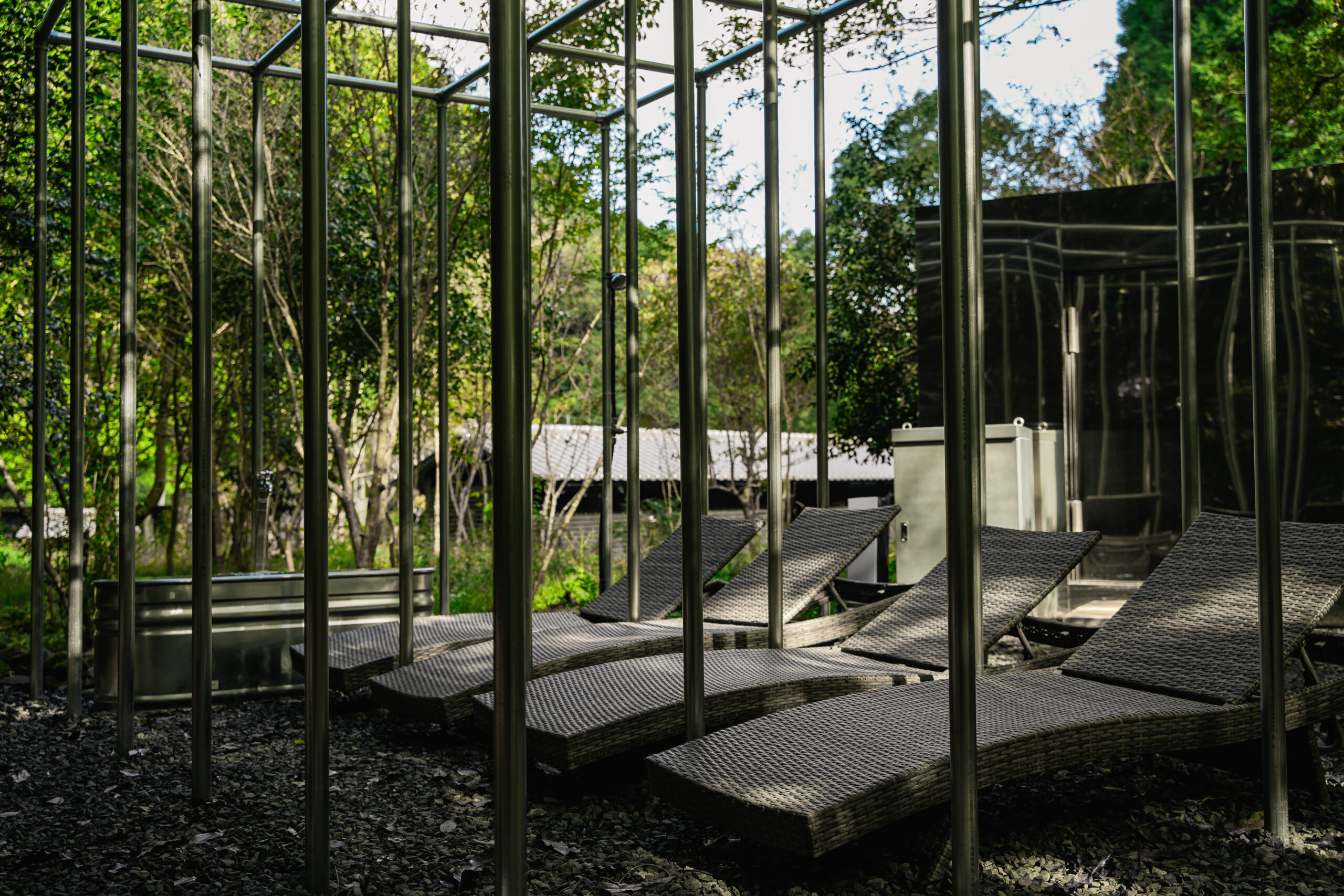 OND SAUNA 金のサウナ　ととのい場