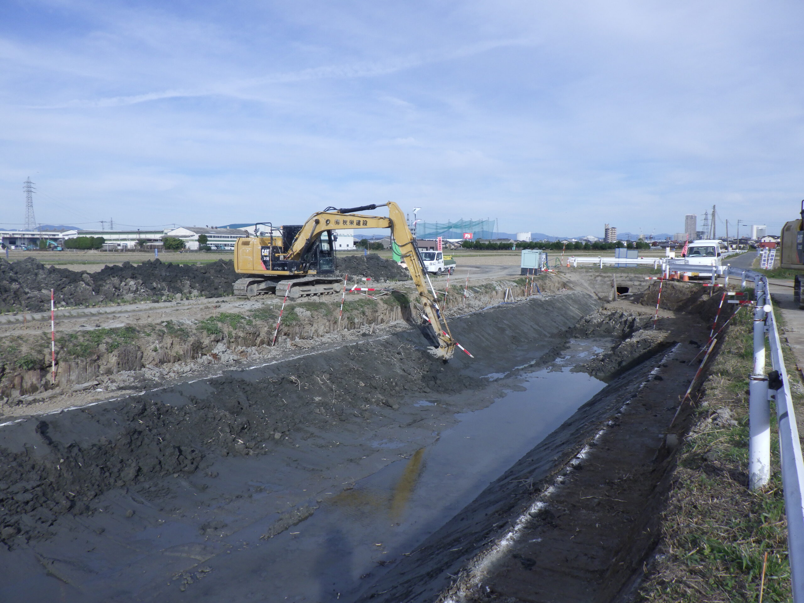 クリーク防災機能保全対策事業工事(用排水路工事)