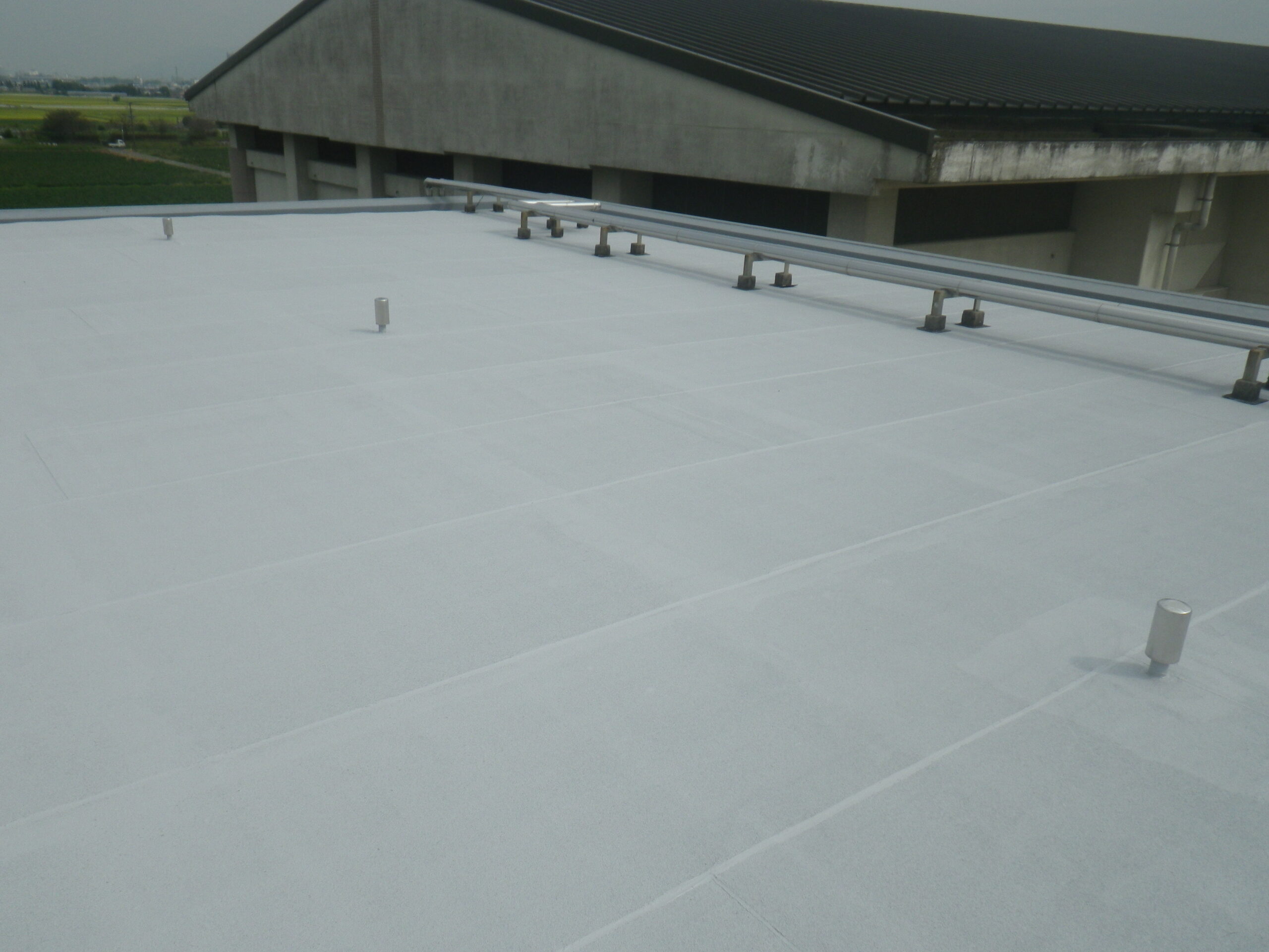 北茂安小学校南棟防水工事