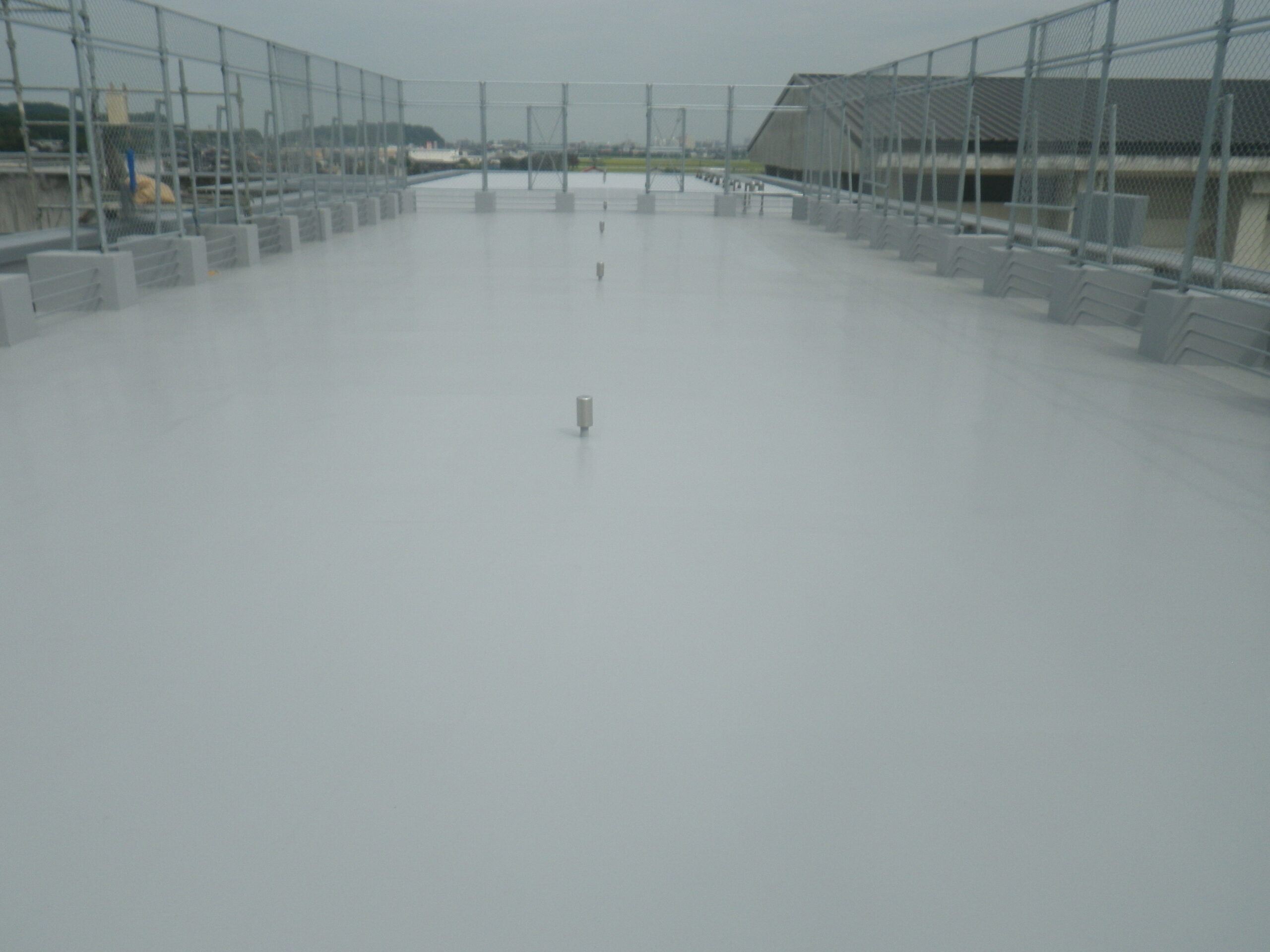 北茂安小学校南棟防水工事