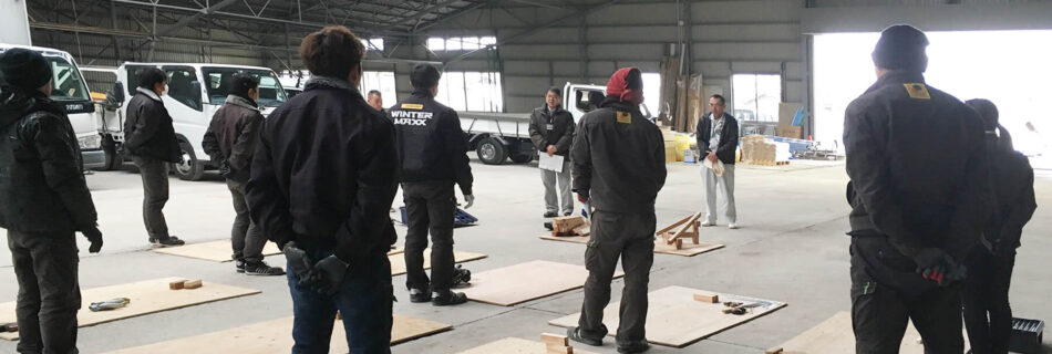 佐賀県職業能力開発協会の佐賀県技能振興コーナー「ものづくりマイスター活用事業」第一日目が、2月16日に朝日I&Rワークス本社にて行われました。